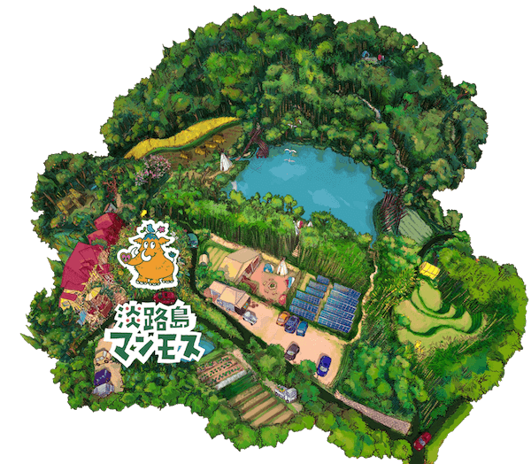 淡路島マンモス地図