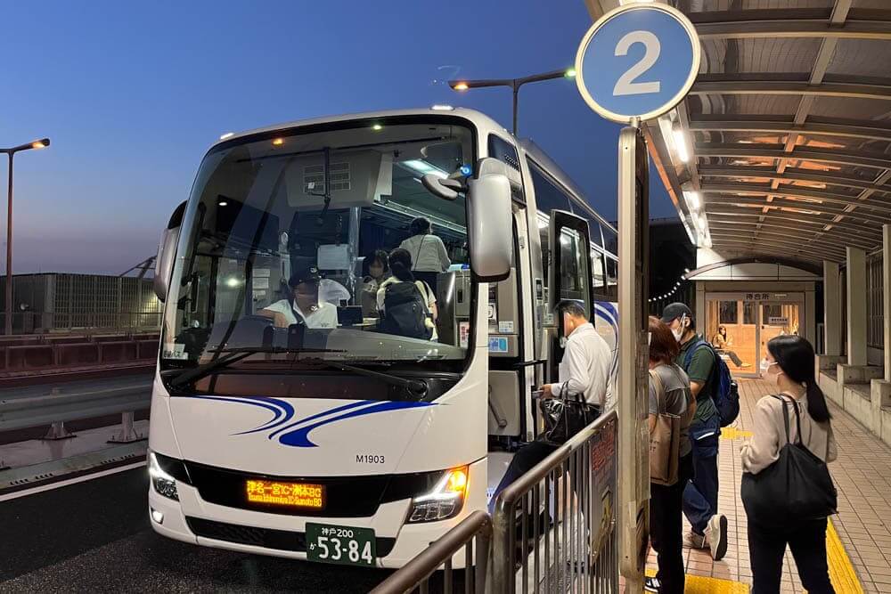 高速舞子の淡路島行き高速バス